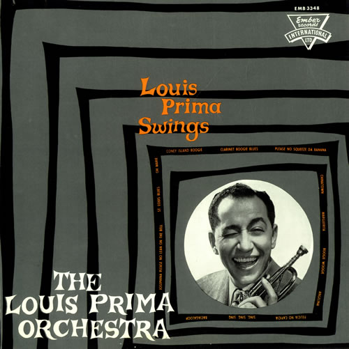 Louis Prima 'On Broadway' 12 Vinyl LP